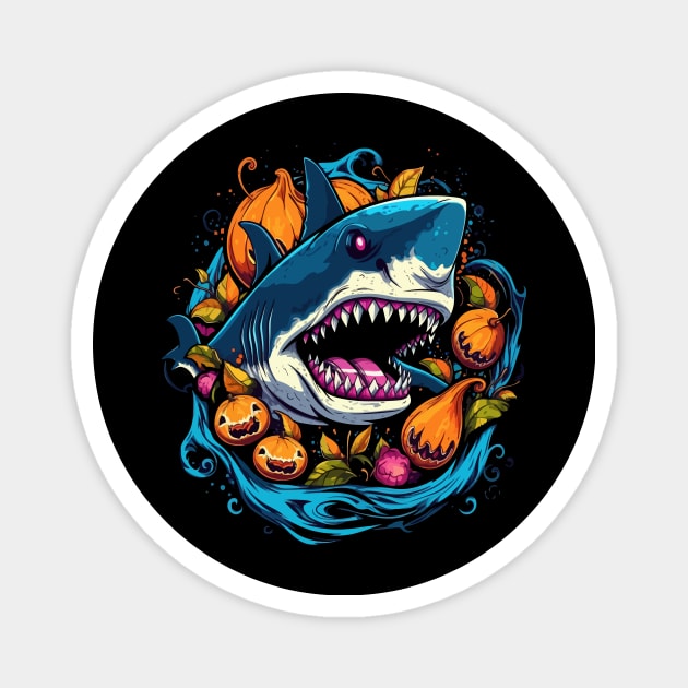 Shark  Halloween Magnet by JH Mart